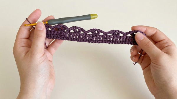 Easy Crochet Mesh Stitch Blouse Pattern