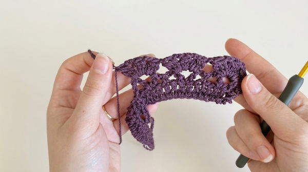 Easy Crochet Mesh Stitch Blouse Pattern