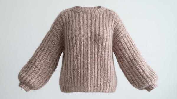 Easy Crochet V-Stitch Sweater Tutorial