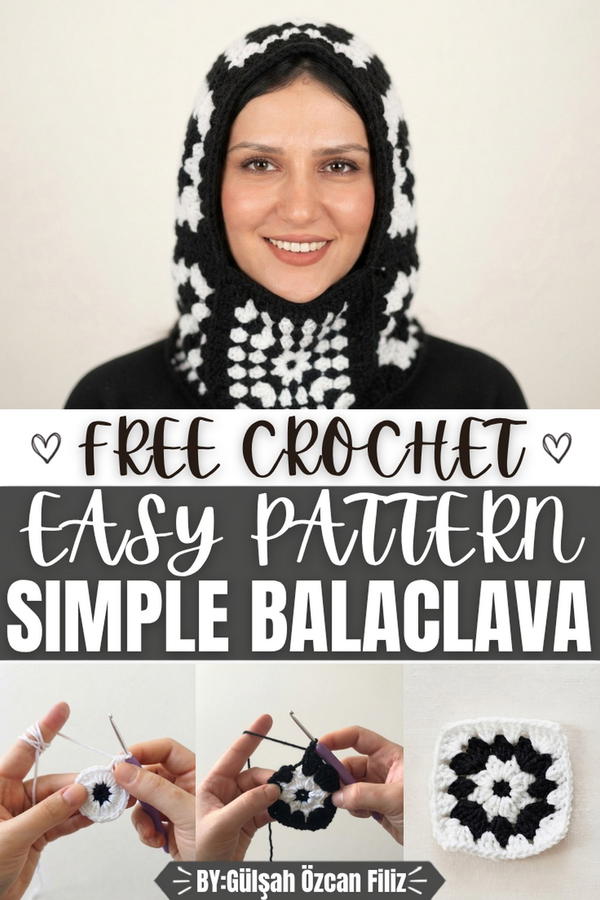 HOW TO CROCHET SIMPLE BALACLAVA