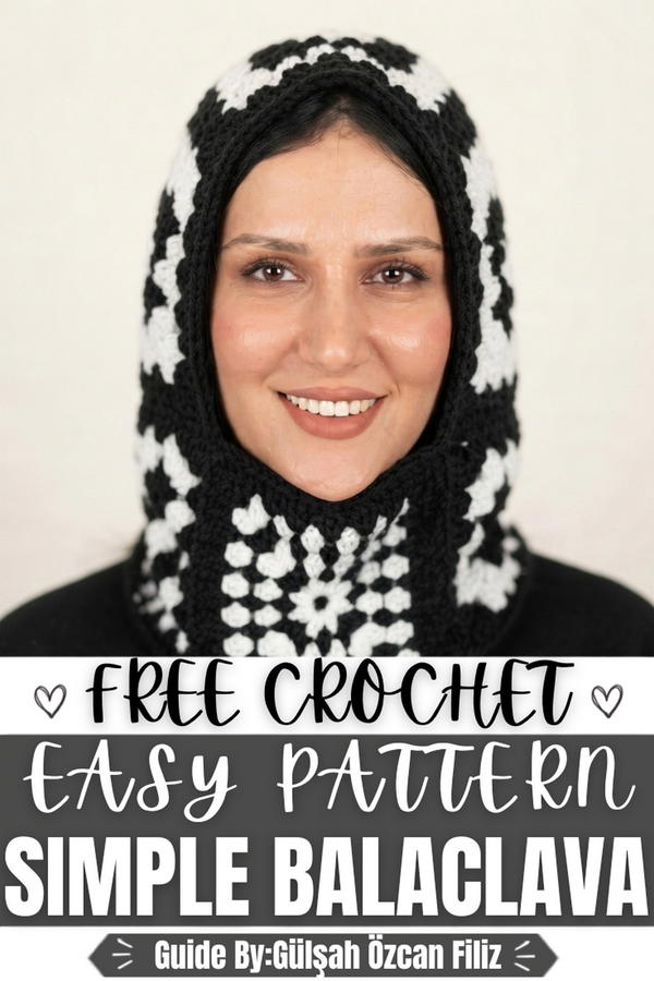 HOW TO CROCHET SIMPLE BALACLAVA