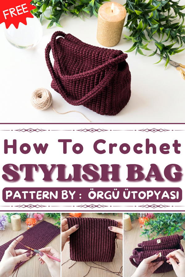 How To Crochet A Bag BASE Step By Step 1