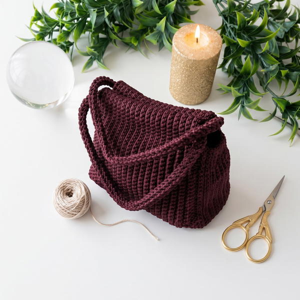 How To Crochet A Bag BASE Step By Step 10