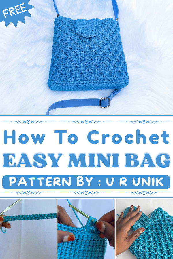 How To Crochet A Bag With Star Stitch (1)