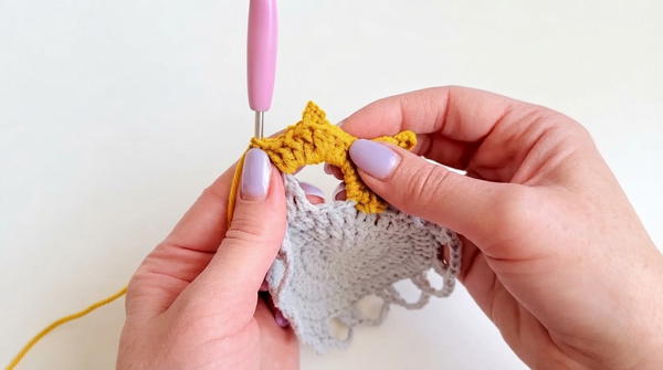 How To Crochet Beautiful Flower Coaster 6