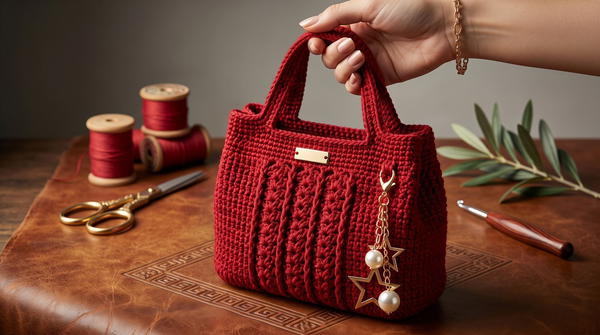 How To Crochet Easy Bag Tutorial Step by Step 2