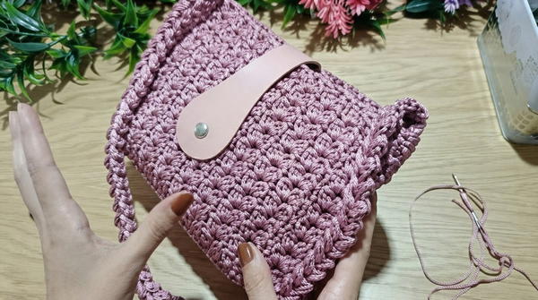 How To Crochet Easy Beautiful Bag Step By Step 9