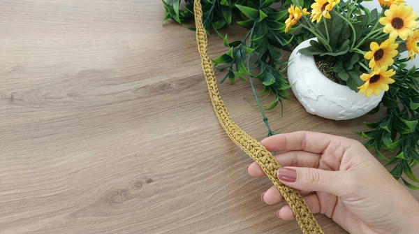 How To Crochet Easy Polyester Bag 3
