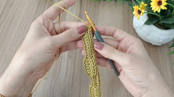 How To Crochet Easy Polyester Bag 4