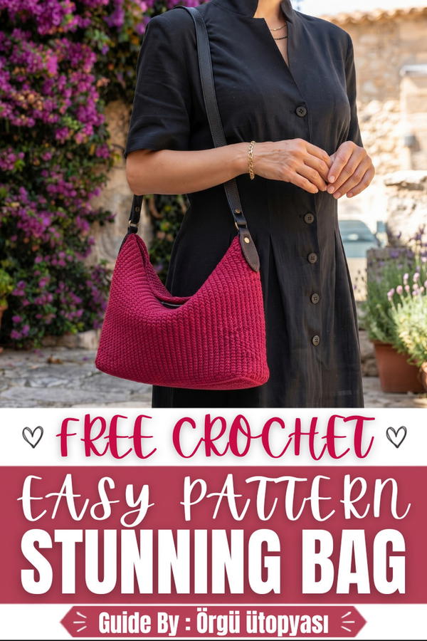How To Crochet Easy Stunning Bag 9