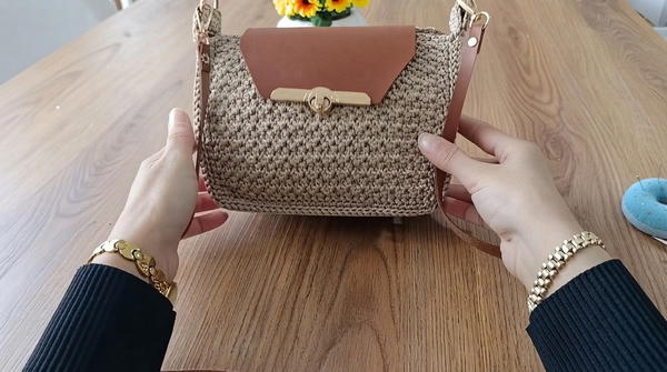 How To Crochet Easy Stylish Bag Step By Step 8