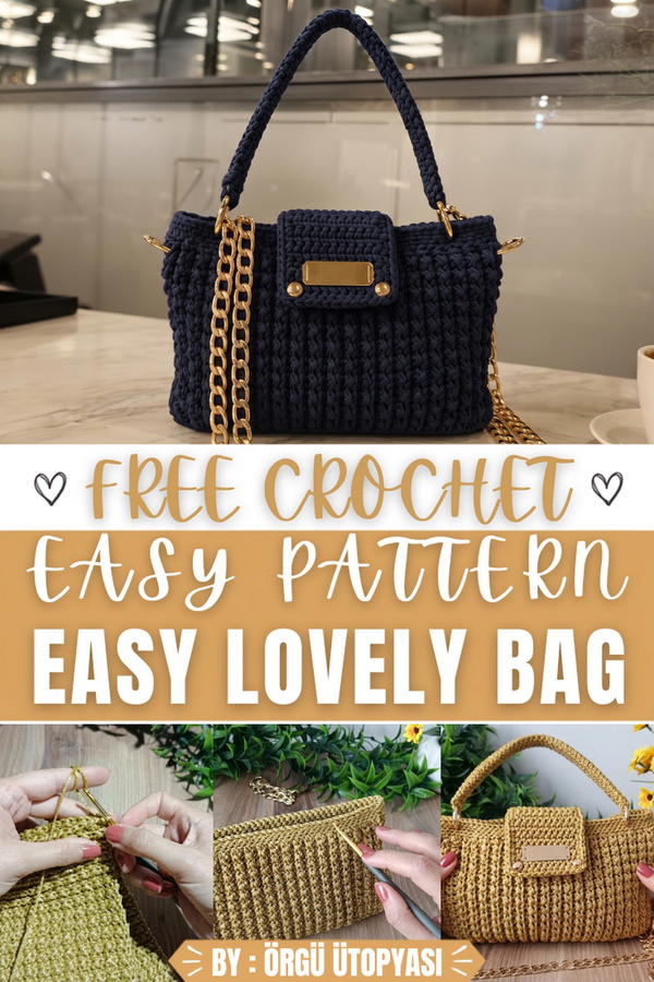 How To Crochet Every Color Bag 1