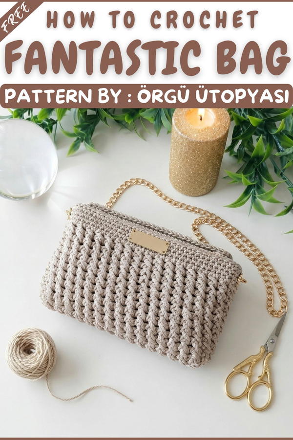 How To Crochet Fantastic Bag Step By Step 9