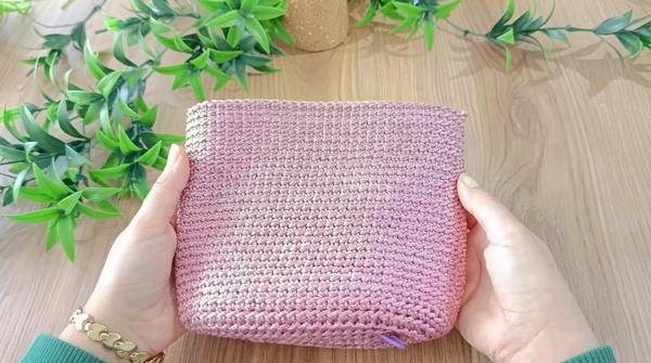 How To Crochet Macrame Cord Wonderful Bag 5