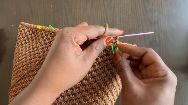 How To Crochet Neat And Easy Tote Bag 6