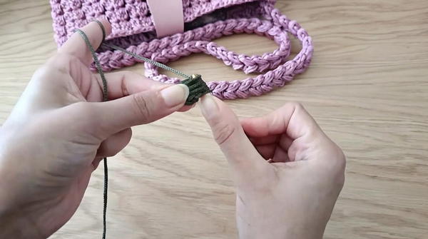 How To Crochet Premium Bag Strap Step By Step 3