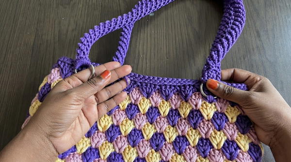 How To Crochet Super Easy Tote Bag 8