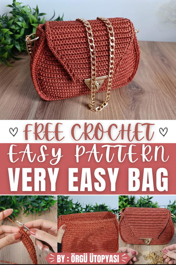 How To Crochet Very Easy Bag (1)