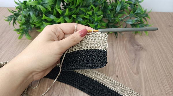 How To Crochet Very Easy Italian Bag 3.2