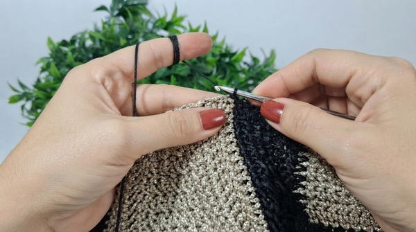 How To Crochet Very Easy Italian Bag 8