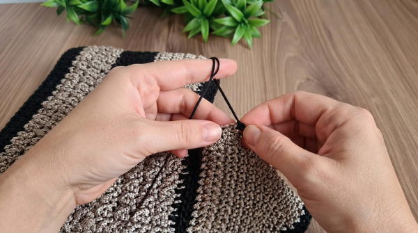 How To Crochet Very Easy Italian Bag 9