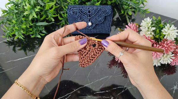 How To Crochet Very Easy Wallet Tutorial for Beginners 3