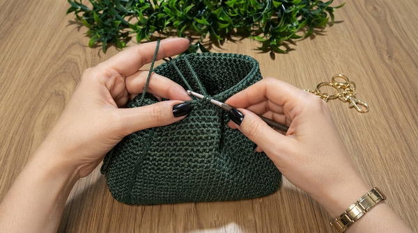 How To Crochet Very Easy Wonderful Bag 6