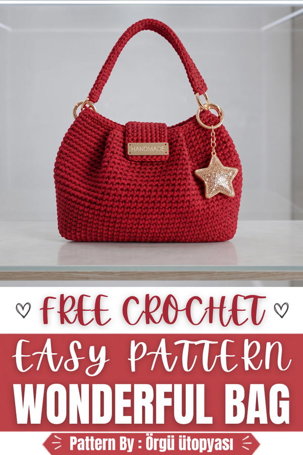 How To Crochet Very Easy Wonderful Bag 8