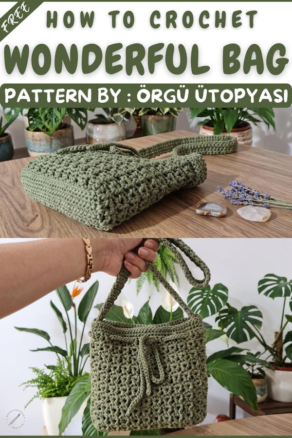 How To Crochet wonderful bag 10