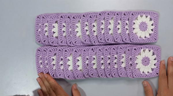 How to Crochet Flower Bag6