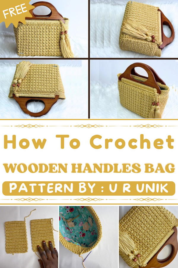 How to crochet a gorgeous bag with wooden handles (1)