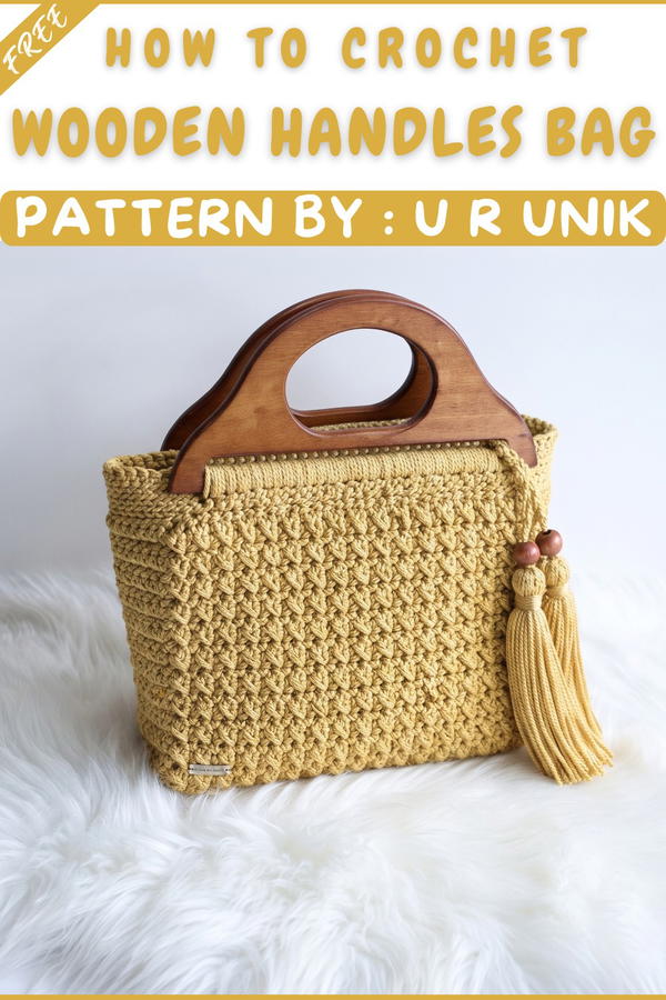How to crochet a gorgeous bag with wooden handles (12)