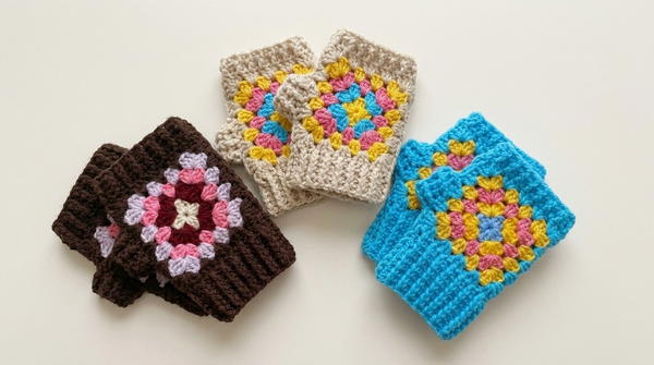 VERY SIMPLE CROCHET GLOVE PATTERN