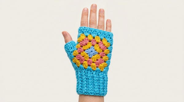 VERY SIMPLE CROCHET GLOVE PATTERN