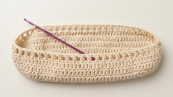 crochet mesh tote bag for beginners