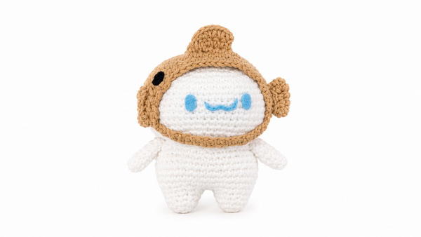 Crochet Cinnamoroll A Taiyaki Pattern 5