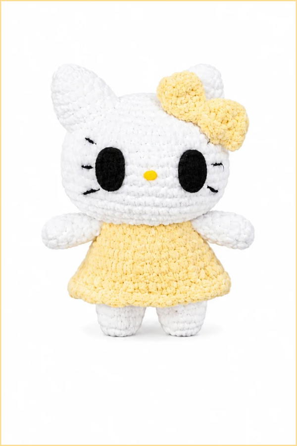 Crochet Hello Kitty Dress Pattern 6