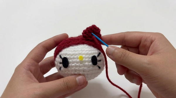 Crochet Spiderman X Hello Kitty Pattern 4