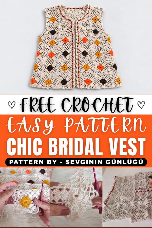 Crochet Vest Pattern with Motifs to Adorn Your Bridal Trousseaur (1)
