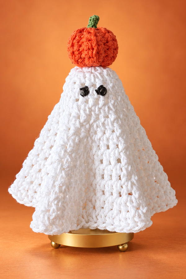 Crochet a Ghost for Halloween (2)