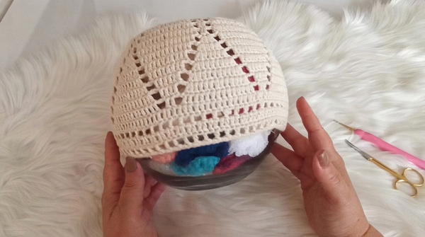 Easy and Stylish Crochet Prayer Cap Making (7)