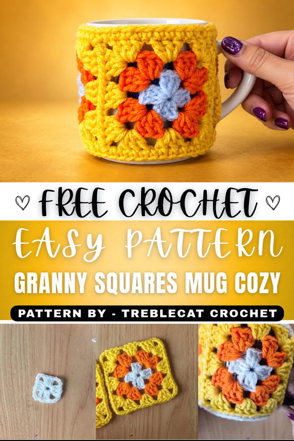 Granny Squares for Beginners Make a Mug Cozy (1)