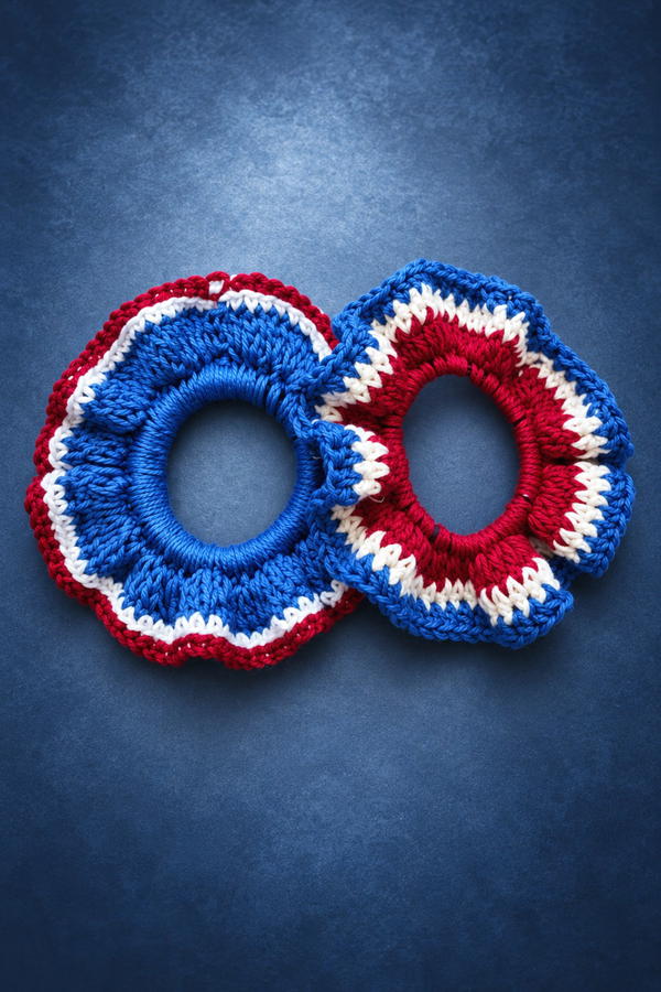 How To Crochet A Scrunchie (4)