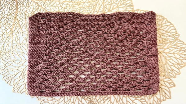 How To Crochet Beautiful Bag Made Of Polyester Cord 5
