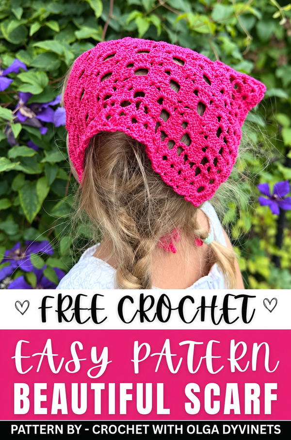 How To Crochet Beautiful Scarf 8