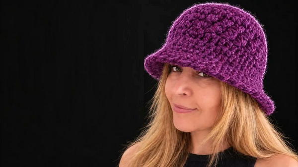 How To Crochet Easiest Bucket Hat Tutorial (2)