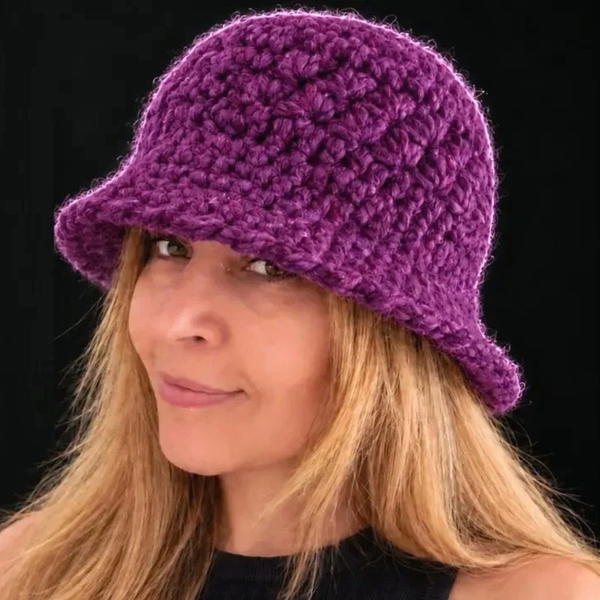 How To Crochet Easiest Bucket Hat Tutorial (4)