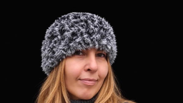 How To Crochet Fur Hat in 1 Hour _ So Easy (4)