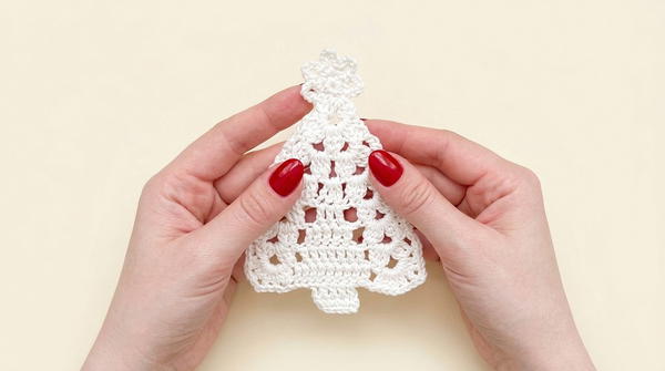 How To Crochet New Year's Decor. Christmas Tree 7