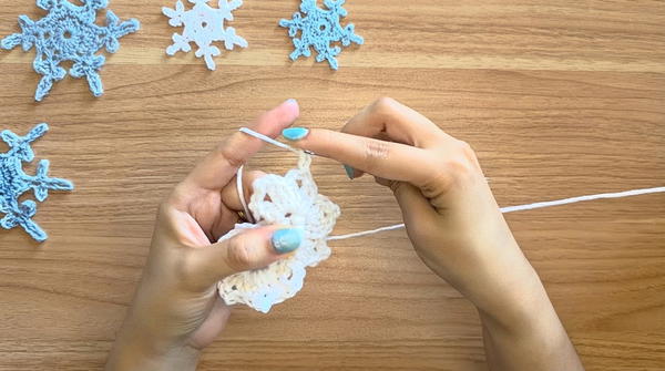 How To Crochet Snowflake Crochet Pattern (7)